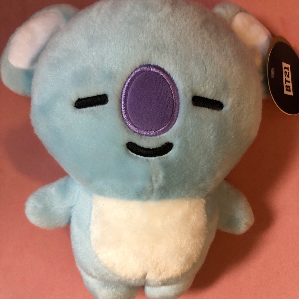 NWT BT21 BTS Koya Plush Figure Hot Topic KPop Koala Line Friends